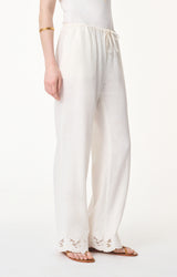 Pantalone  con ricamo