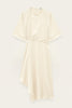 BEIGE MIDI DRESS