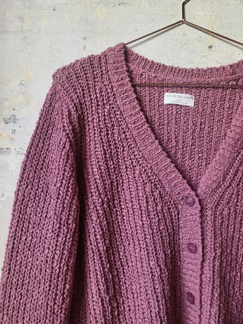 Cardigan in cotone