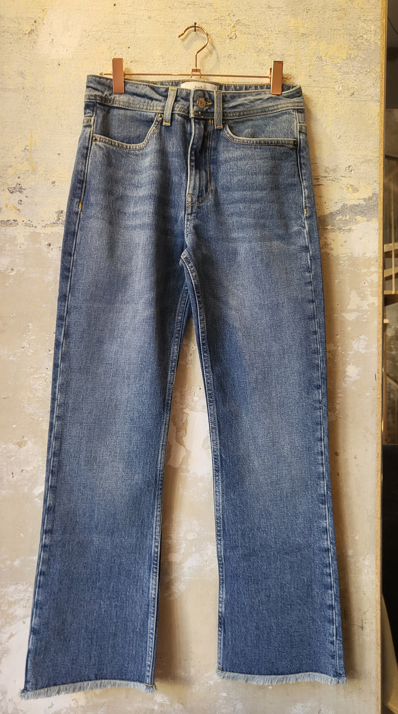 Jeans fondo sfrangiato discount