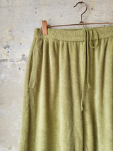 Pantalone in cotone bouclè