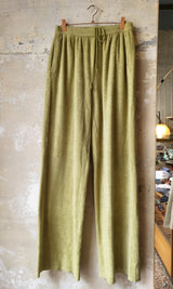 Bouclè cotton pants