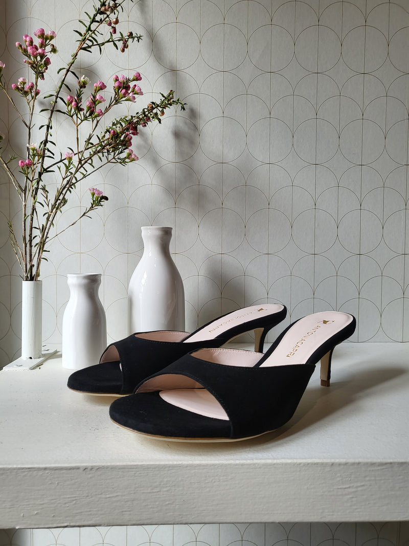 Sandalo in suede