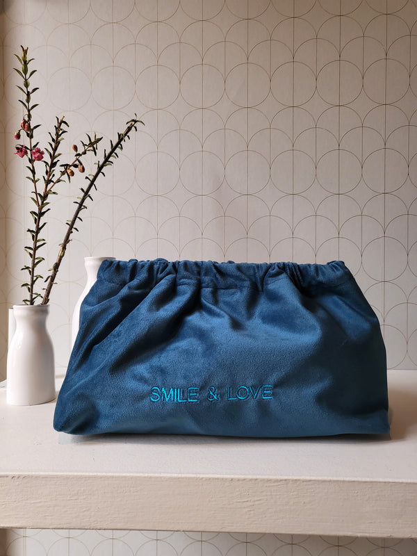 Clutch in velluto | SMILE & LOVE