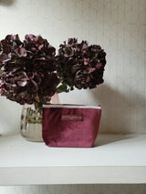 Blue teddy clutch bag M 