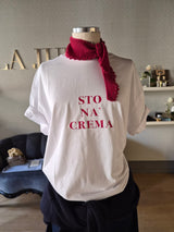 T-shirt 'Sto na crema'