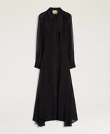 Black shirt dress