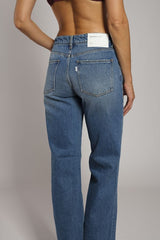 Jeans 5 tasche vita media