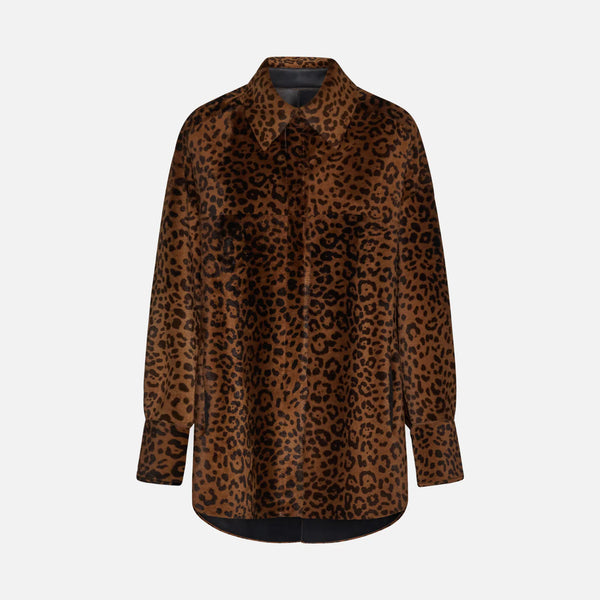 Reversible animalier jacket