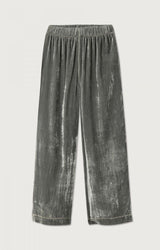 Pantalone morbido in velluto