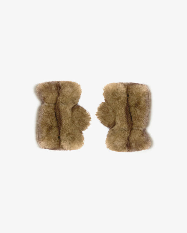 Manicotto in pelliccia ecologica