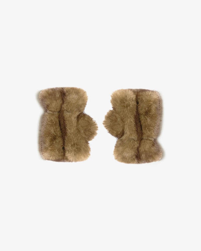 Manicotto in pelliccia ecologica