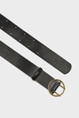 CINTURA IN PELLE NERA