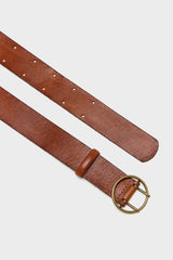 CINTURA IN PELLE COGNAC