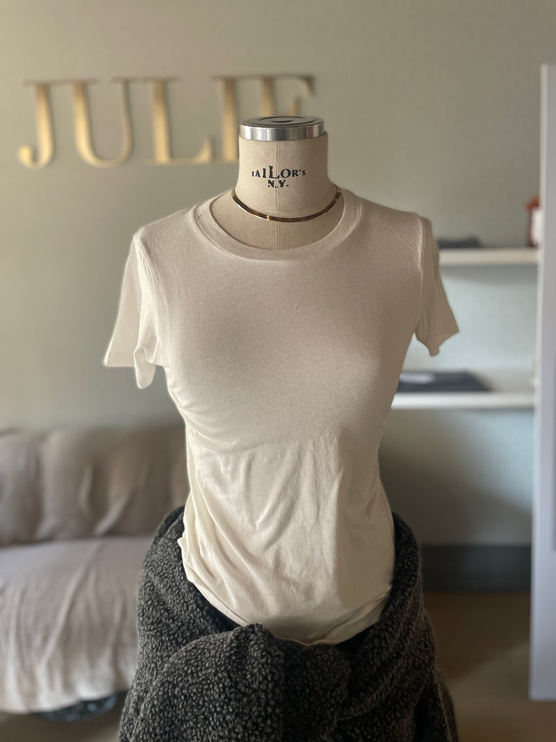 T-shirt girocollo manica corta