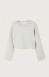 WIDE CROPPED SWEATSHIRT