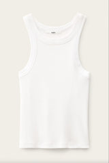 WHITE TANK TOP