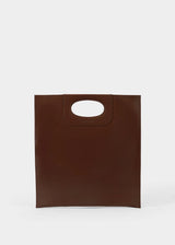 BORSA PIATTINA CIOCCOLATO