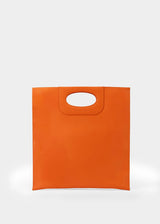 BORSA PIATTINA ARANCIO