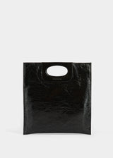 BORSA IN PELLE NAPLAK BLACK