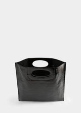 BORSA IN PELLE NAPLAK BLACK