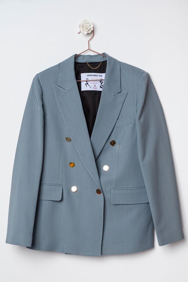 PANTALONE AZZURRO POLVERE