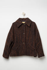 Cappotto corto monopetto