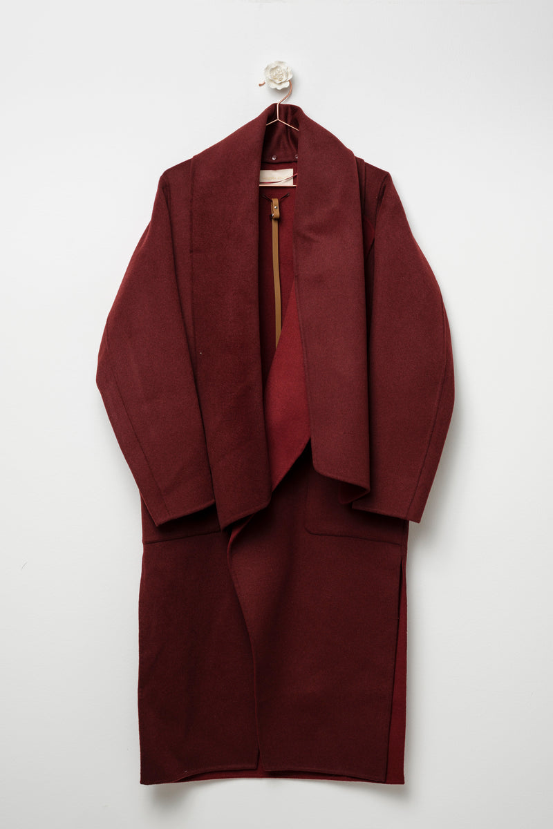 Cappotto burgundy