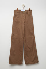 pantaloni gamba ampia