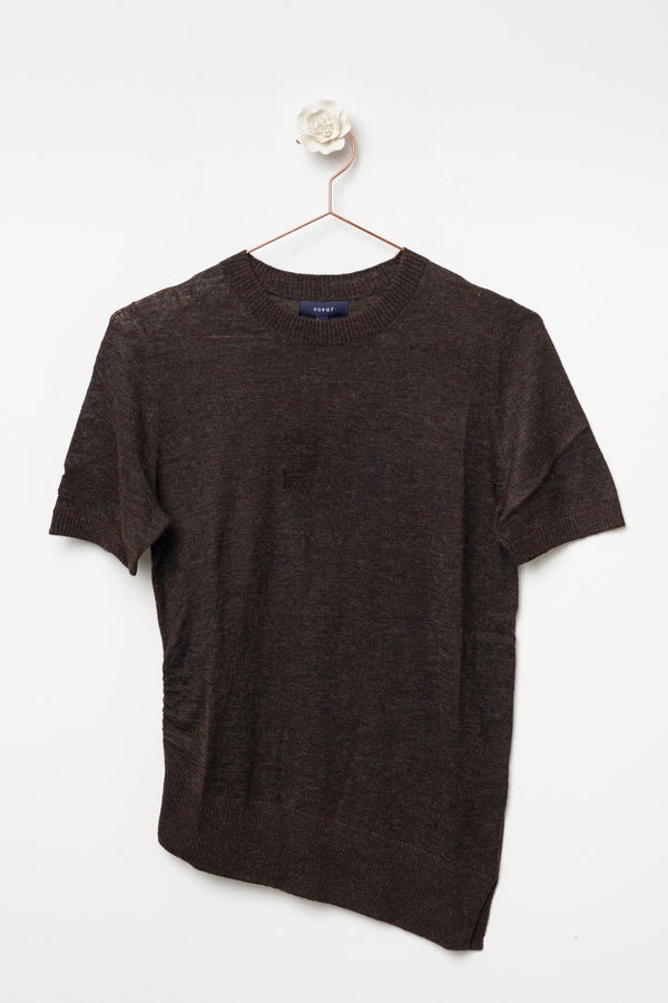 chocolate cotton t-shirt