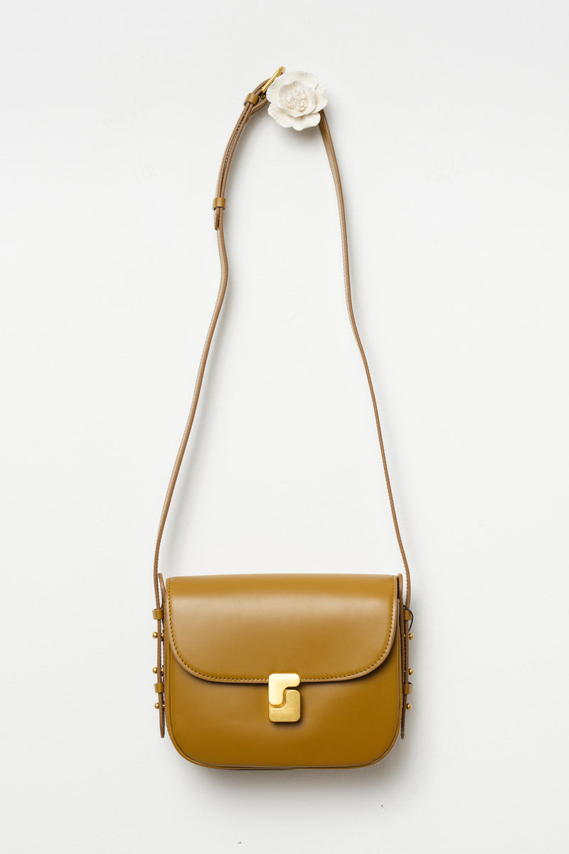 borsa tracolla mini bronzo