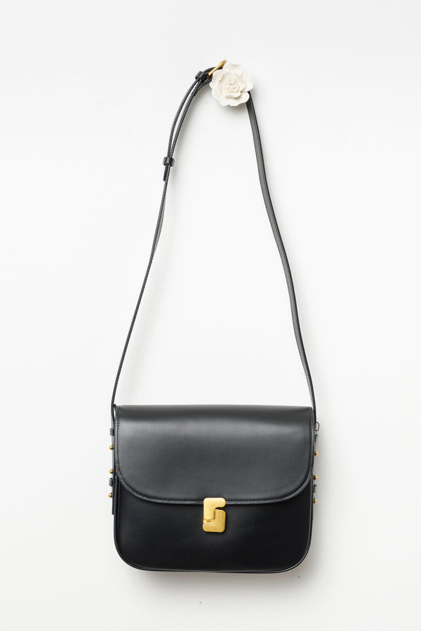 Black shoulder bag
