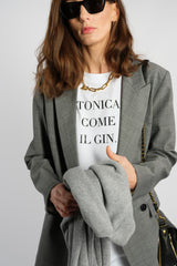 T-SHIRT IN COTONE | TONICA COME IL GIN