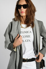 T-SHIRT IN COTONE | TONICA COME IL GIN