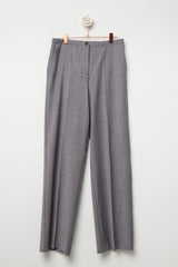 pantalone stretch in fresco di lana