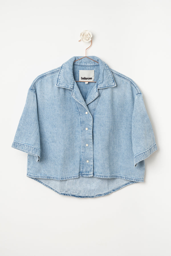 Camicia giacca in jeans