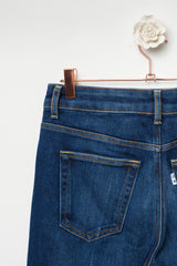 jeans wide leg in denim