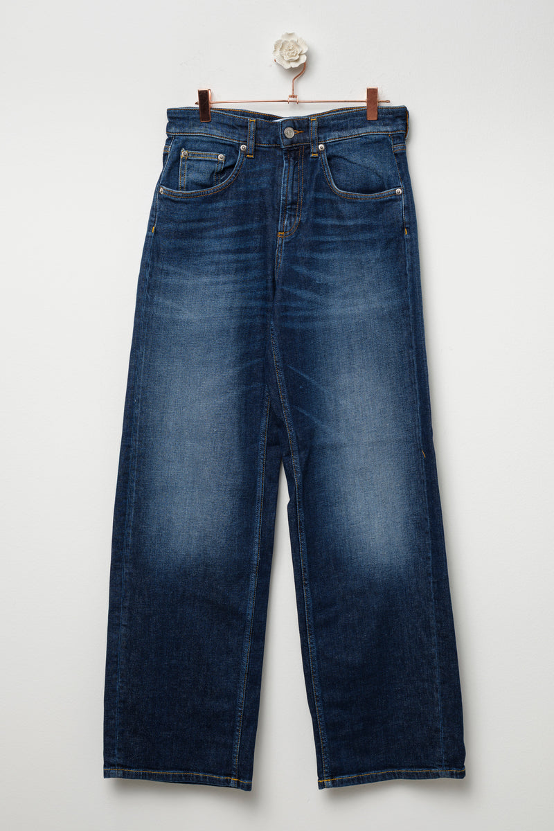 jeans gamba dritta denim