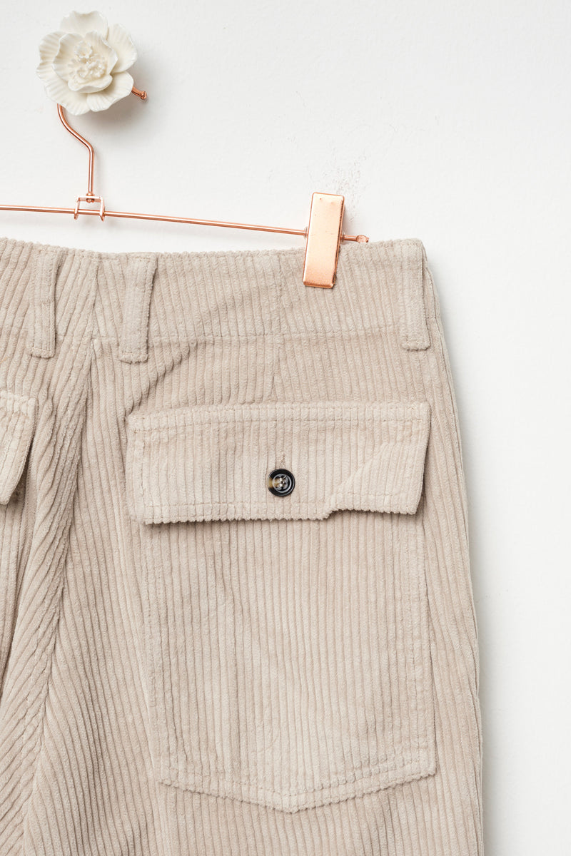 pantalone in velluto a coste