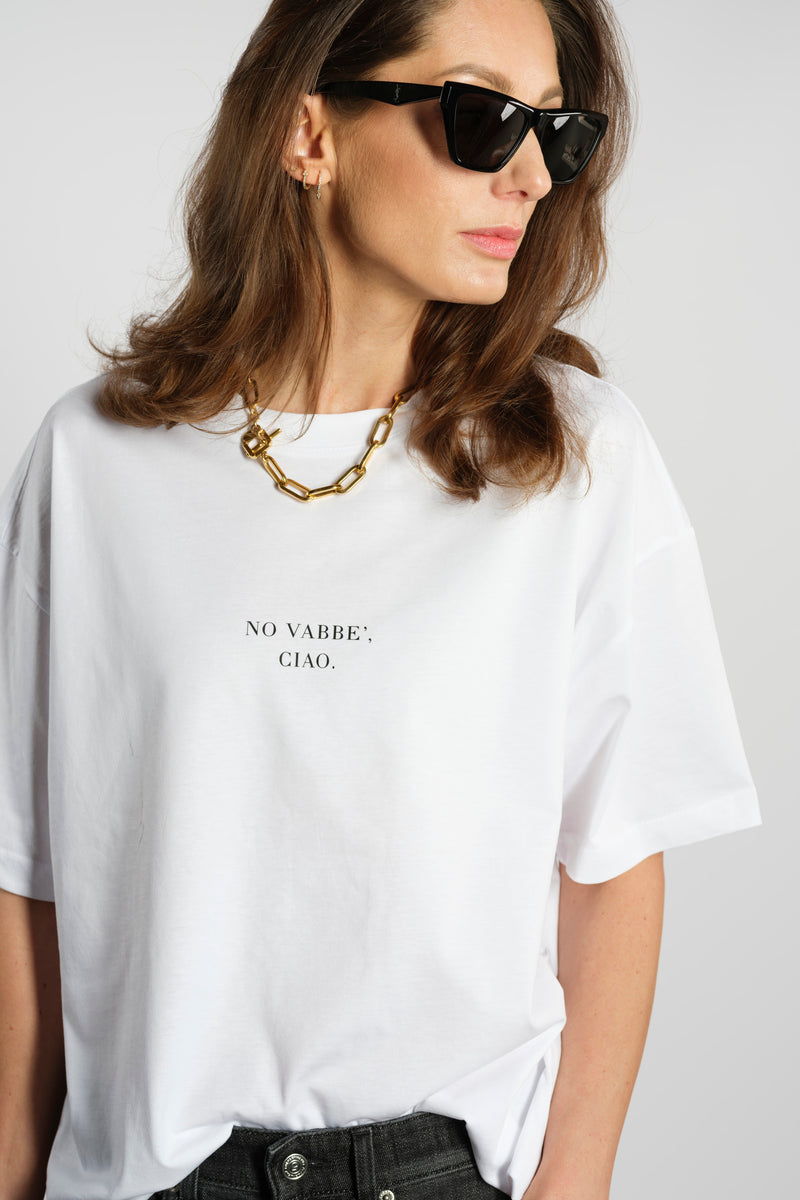 T-SHIRT in cotone | NO VABBE'  CIAO