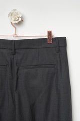 pantalone con pinces grafite