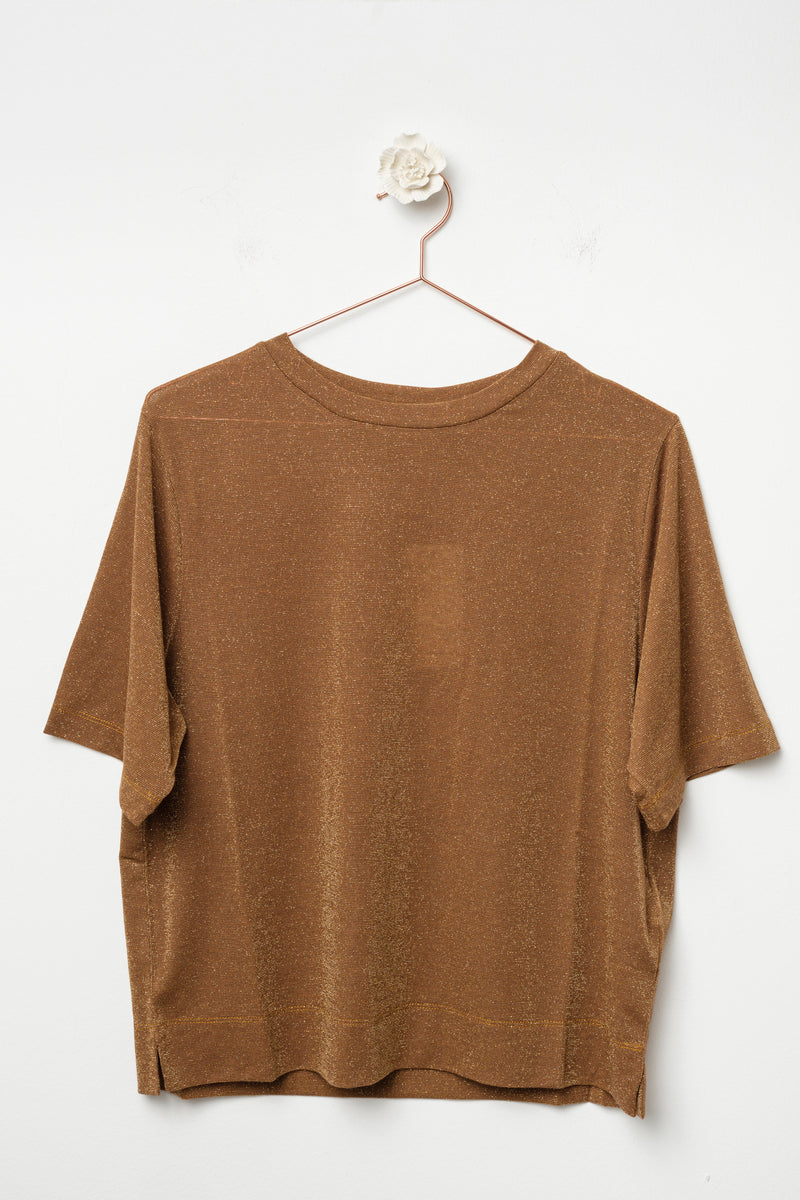 t-shirt in jersey lurex
