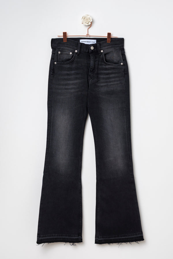 Jeans nero flared