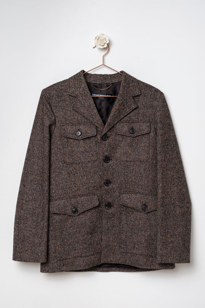 giacca stile militare