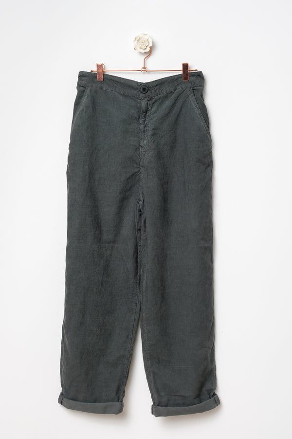 Pantalone in velluto millerighe