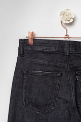 Black wide leg jeans