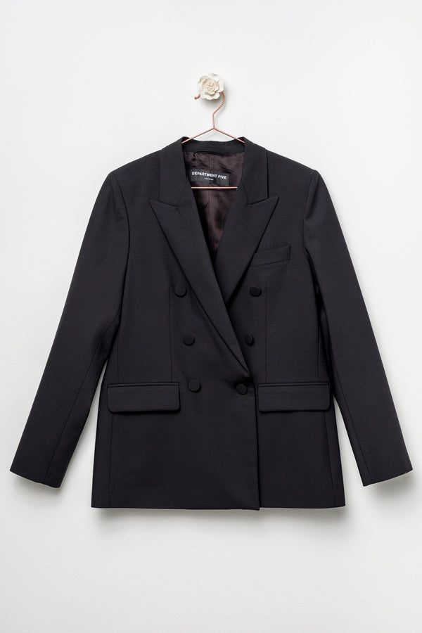 Blazer doppiopetto nero