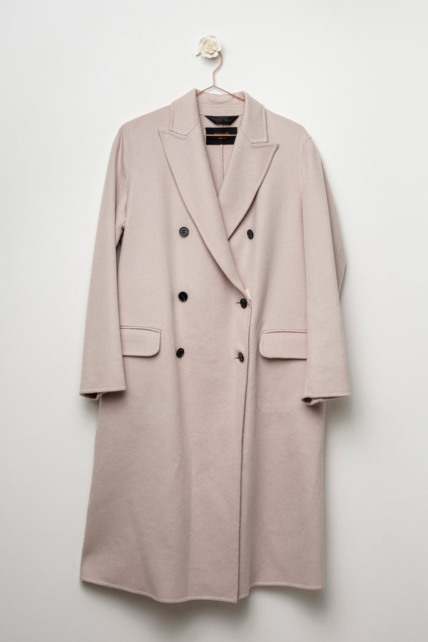Cappotto doppiopetto in lana