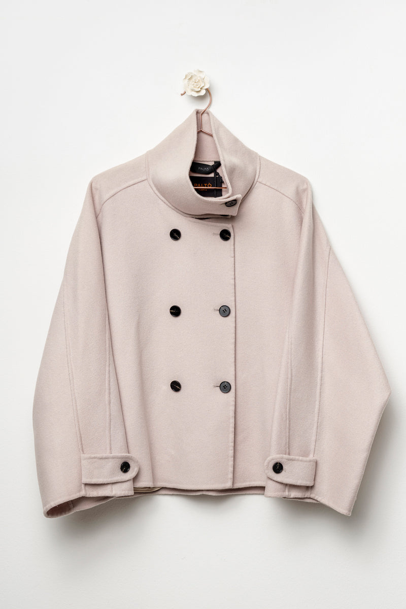 Cappotto doppiopetto in lana