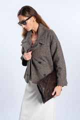 CAPPOTTO CORTO SPINATO